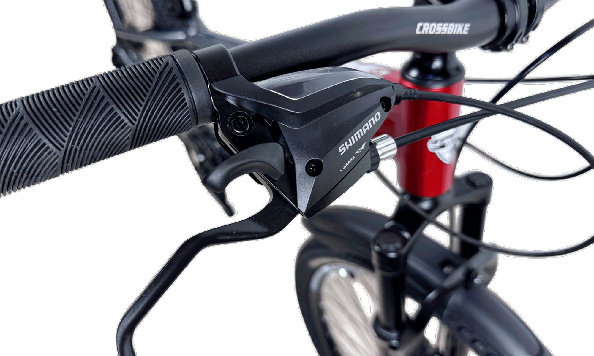 Велосипед CrossBike Roblox 26", размер XS, рама 13", год 2026, Красный-Серый 4