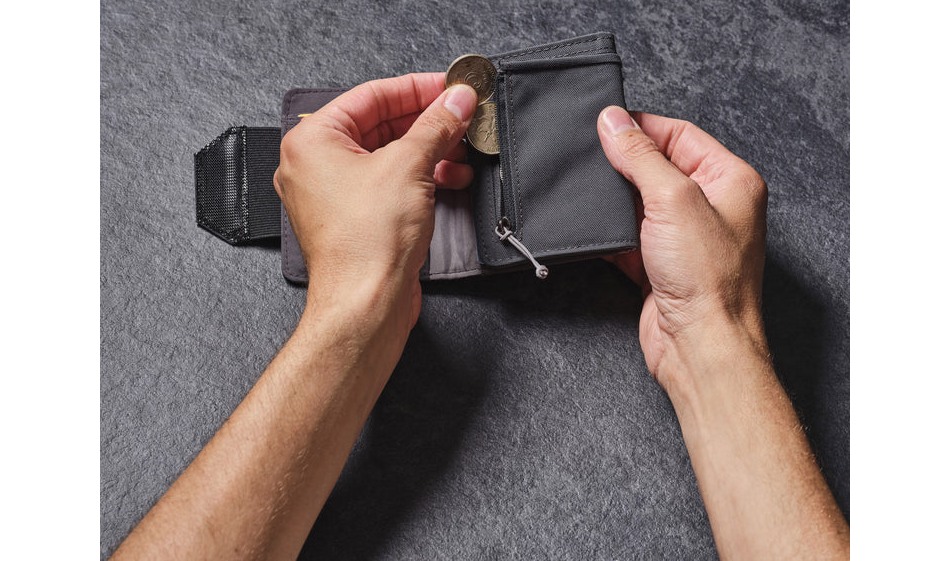 Фотография Кошелек Lifeventure Recycled RFID Wallet grey 3