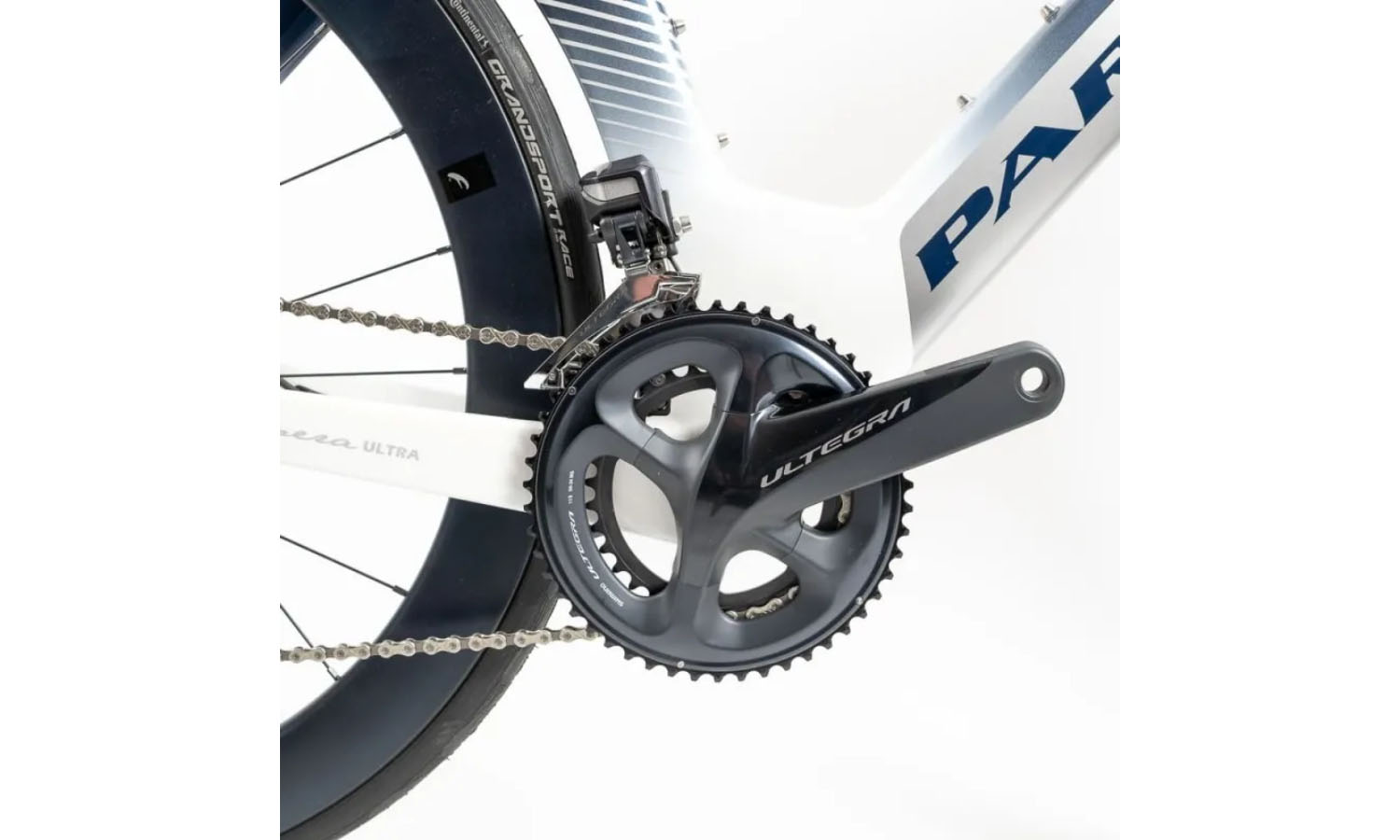 Фотография Велосипед PARDUS Road Gomera Ultra Ultegra Di2 11s Disc Blue White Размер рамы S 5