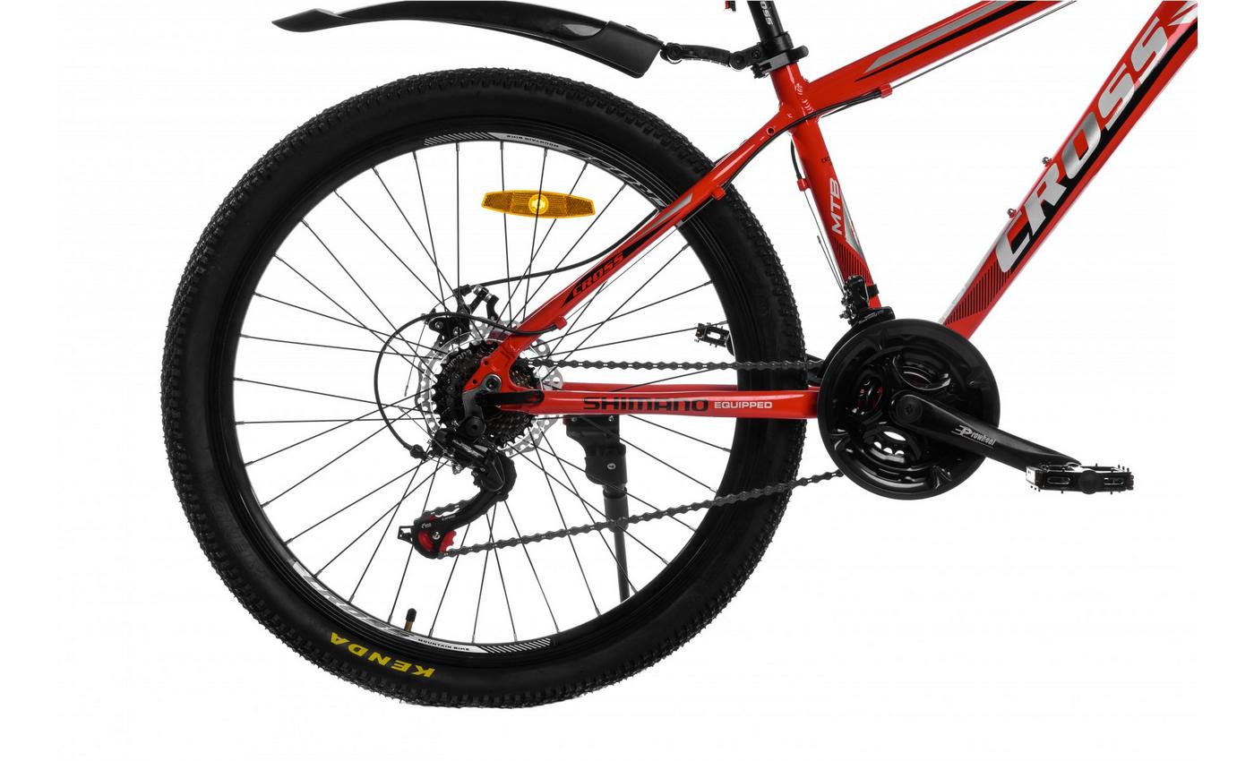 Фотография Велосипед Cross XC2621 26" размер S рама 15 2022 Красный 4