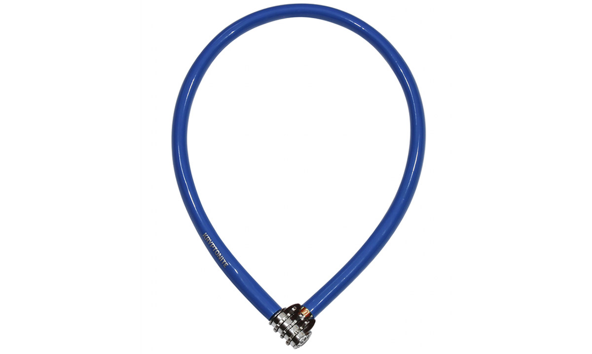 Фотографія Велозамок кабель KRYPTONITE KEEPER 665 6x65 темно-синій кодовий