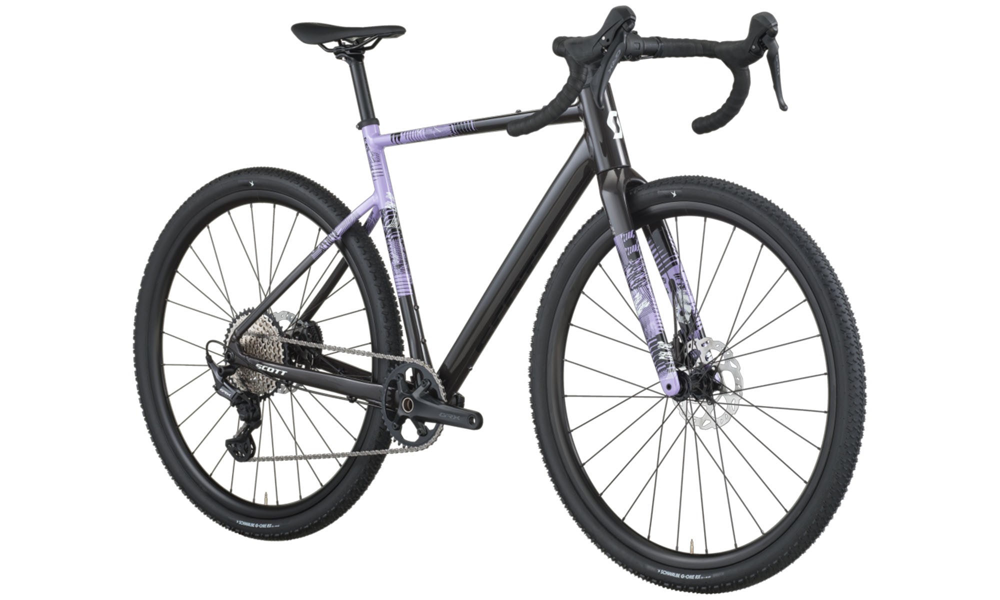 Велосипед SCOTT SPEEDSTER GRAVEL 10 28", размер L, год 2026, черно/фиолетовый, KH 26 7 Велосипед SCOTT SPEEDSTER GRAVEL 10 28", размер L, год 2026, черно/фиолетовый, KH 26 7