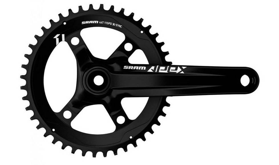 Шатуны Sram APEX AM FC APEX 1 BB30 1725 BLK 42T XSYNC 2 Шатуны Sram APEX AM FC APEX 1 BB30 1725 BLK 42T XSYNC 2