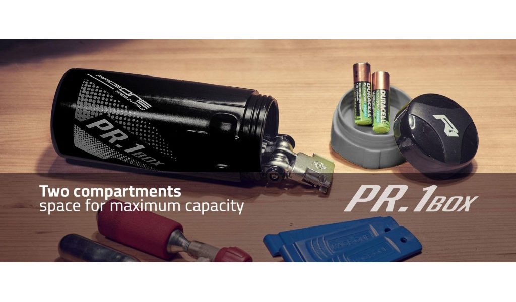 Кейс для безделушек Raceone PR2 в виде фляги, черный 2 Кейс для безделушек Raceone PR2 в виде фляги, черный 2