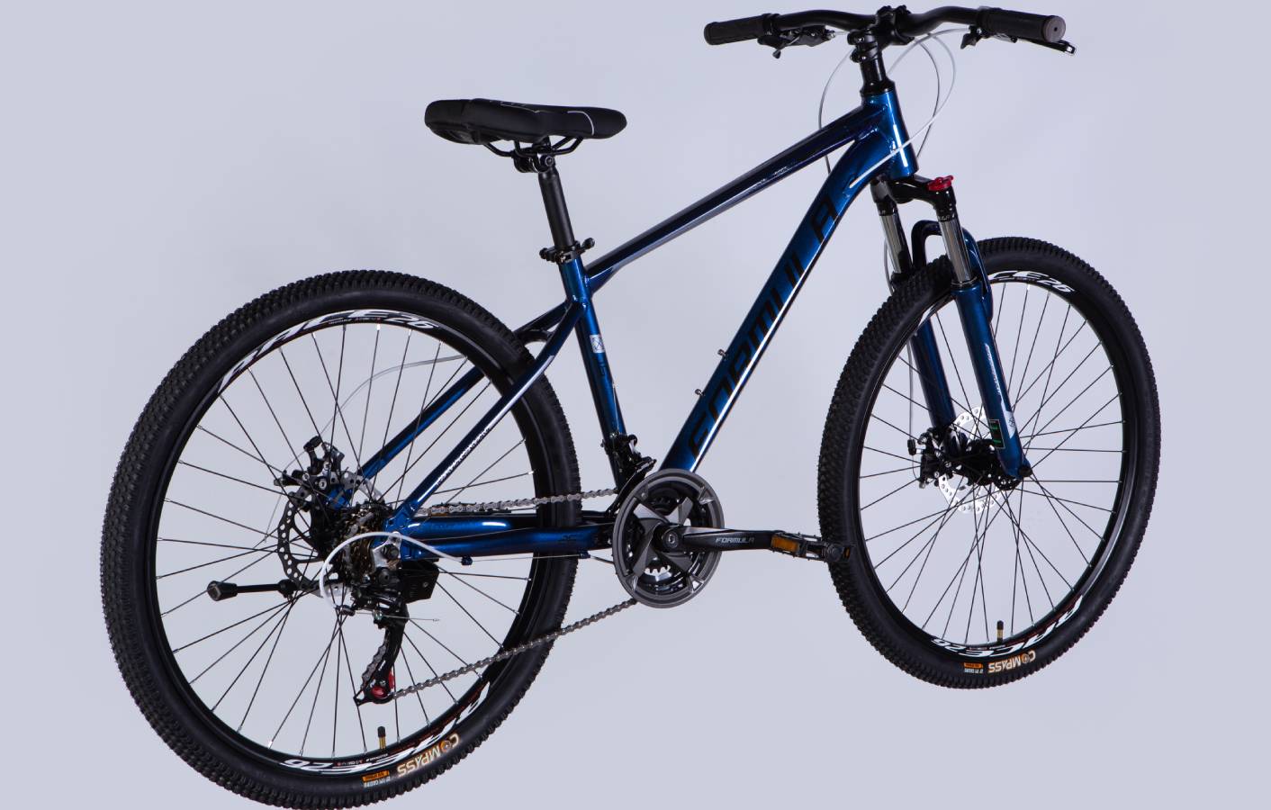Велосипед Formula MOTION DD FR, 26", размер S, рама 16", 2025, сине-черный  4