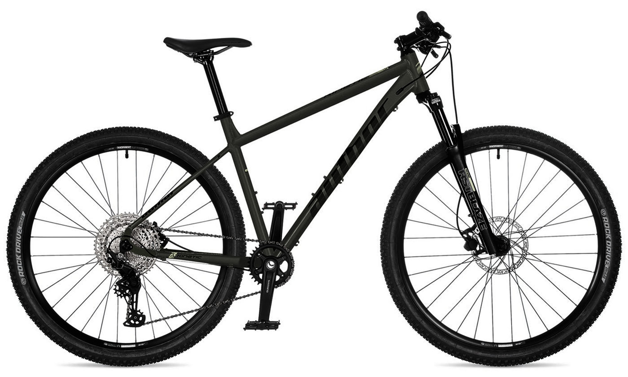 Велосипед AUTHOR Kinetic  29", размер XL, рама 21", год 2025, черный 