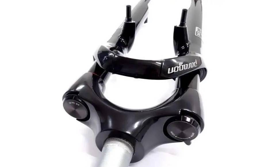 Вилка RockShox Paragon RL - Solo Air 65 700c ось 9mm, Черный, TurnKey Шток 1 1/8" V-brake 3