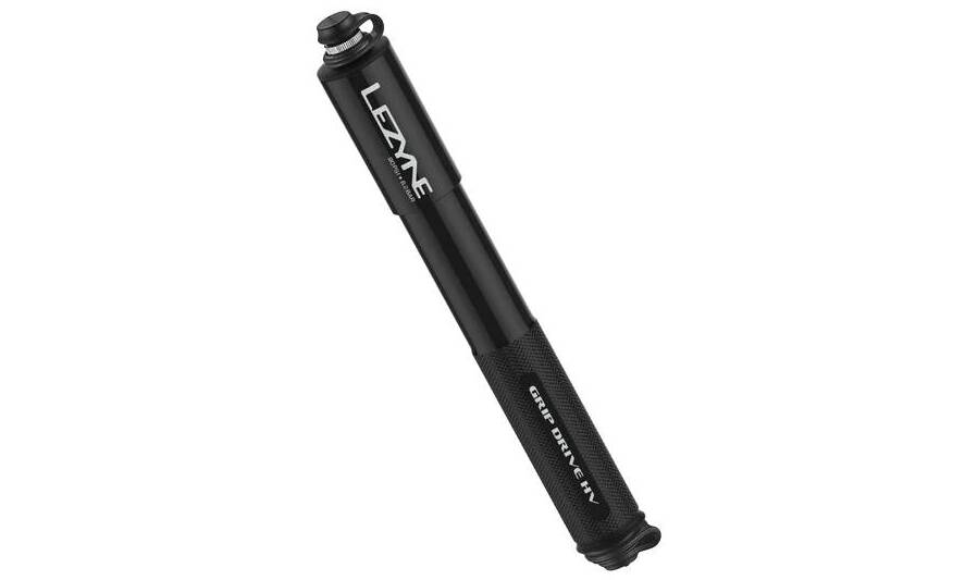 Ручной насос Lezyne Grip Drive HV, размер М, 90psi, черный 2 Ручной насос Lezyne Grip Drive HV, размер М, 90psi, черный 2