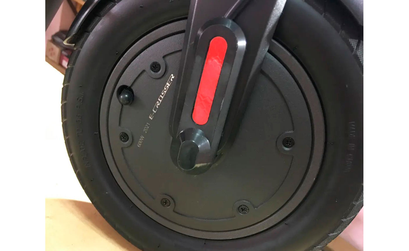 Электросамокат Crosser E9 MAX AIR 10" 600W, 36V, 15A с жесткой вилкой 8