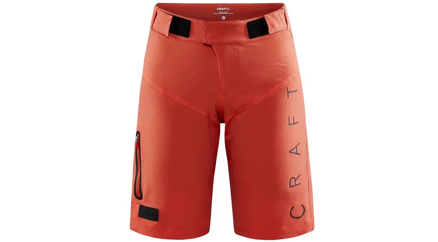 Фотография Велошорты Craft ADV Offroad XT Shorts with Pad женские, размер XL, сезон SS 21, оранжевый 