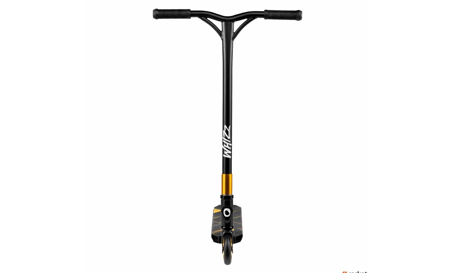 Детский самокат Lionelo WHIZZ BLACK CARBON YELLOW 3