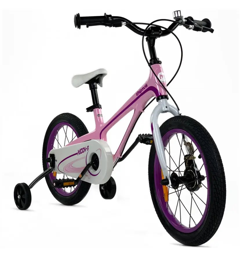 Фотографія Велосипед RoyalBaby Chipmunk MOON 14" OFFICIAL UA (2022), Рожевий 2