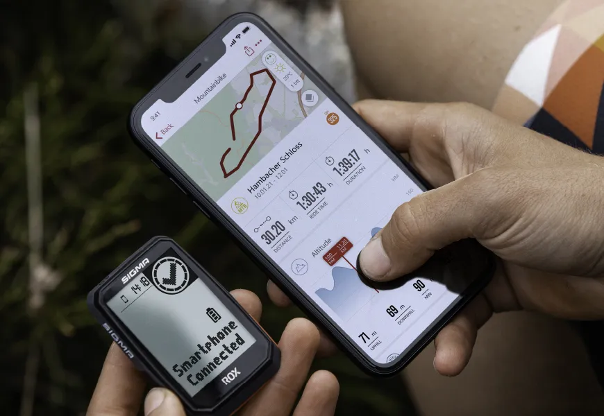 Велокомп'ютер Sigma Sport ROX 2.0 Чорний 4