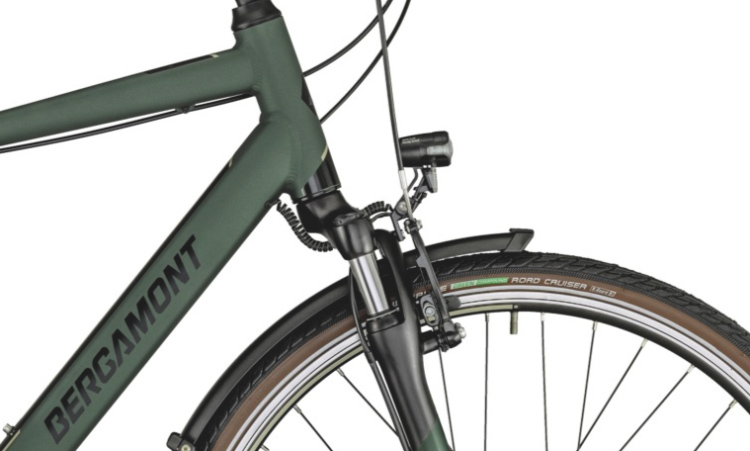 Фотографія Велосипед Bergamont Horizon N7 CB Gent 28" (2021) 2021 Зелений 3