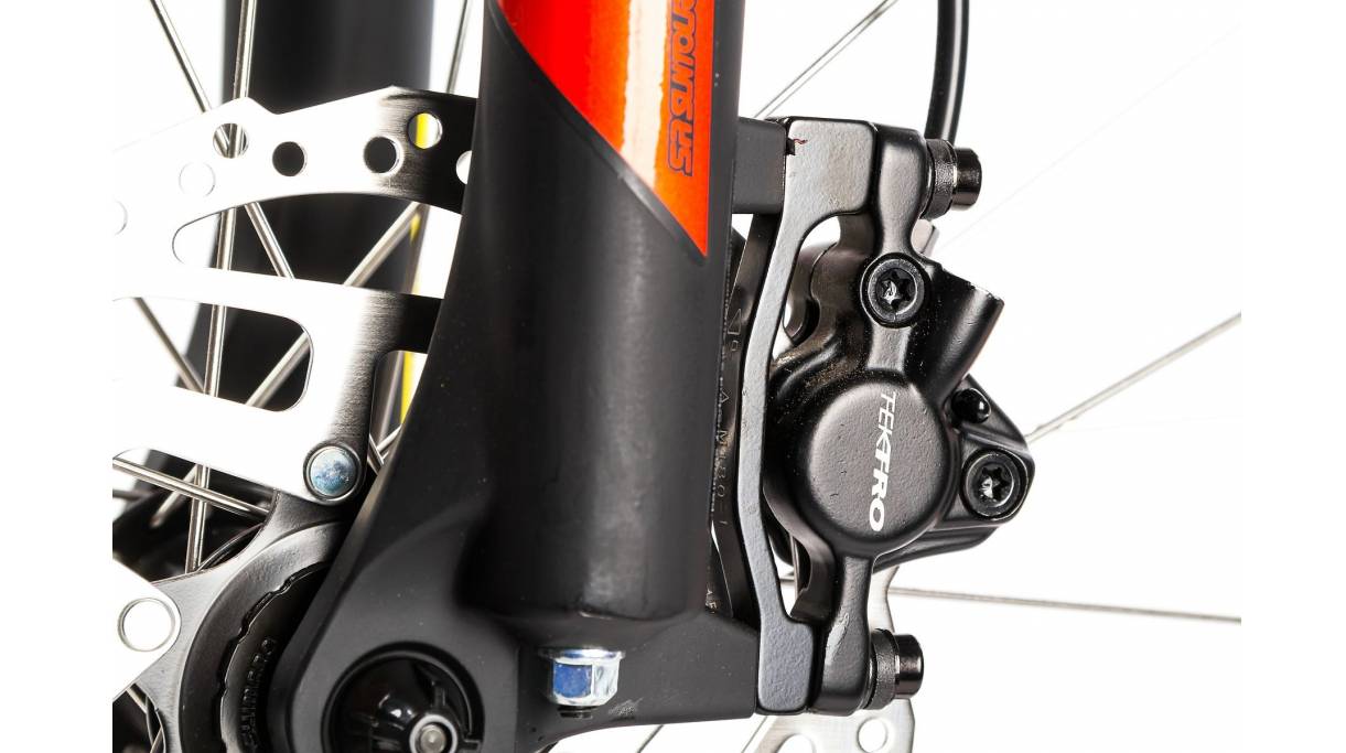 Фотография Велосипед KTM CHICAGO 271 27.5", размер S рама 38см (2023) Оранжевый 3