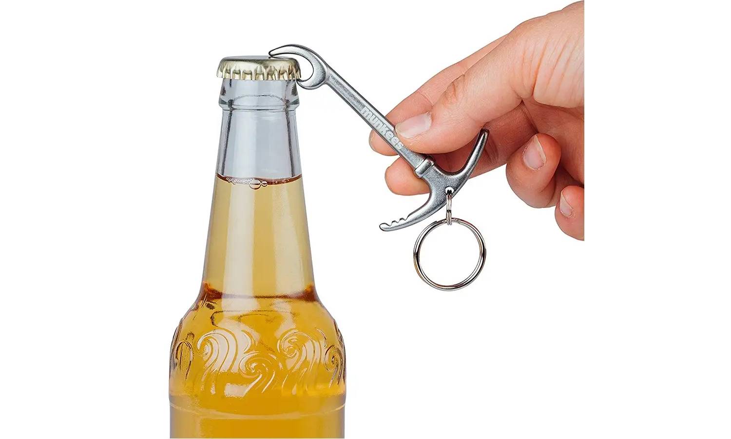 Брелок-открывашка Munkees 3406 Ice Pick grey 2