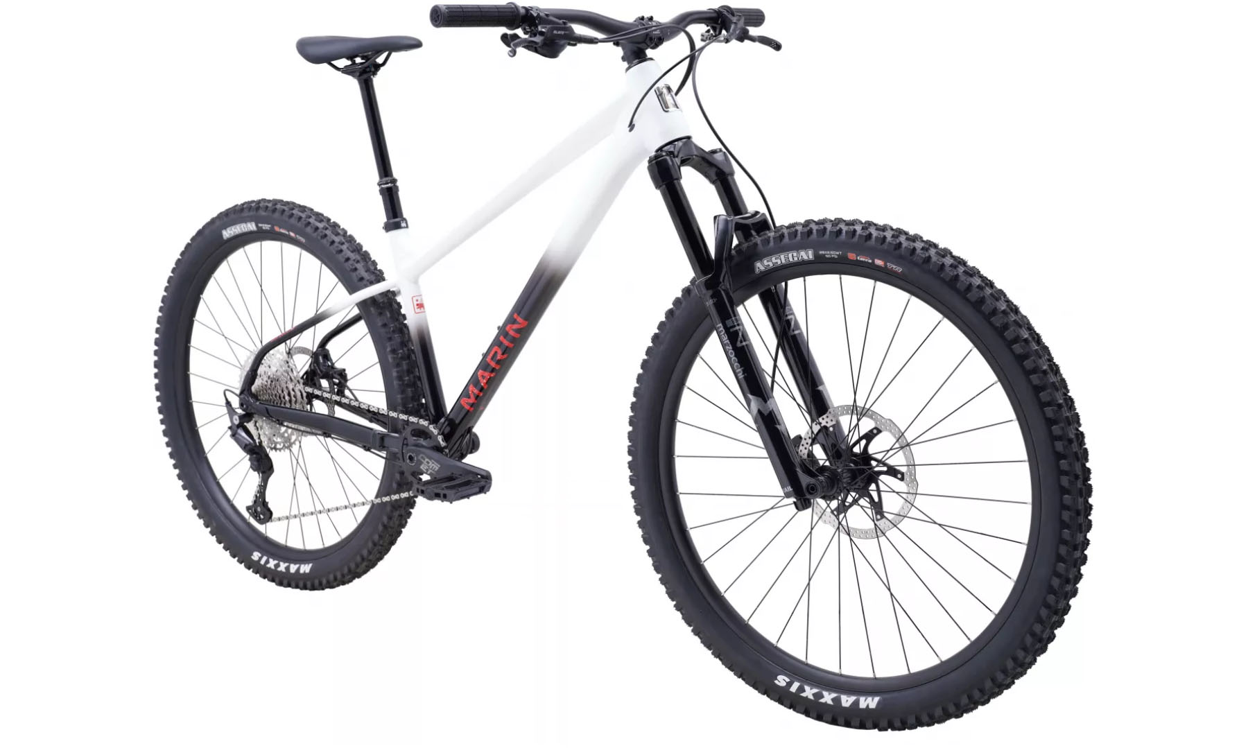 Велосипед Marin San Quentin 3 29" рама M 2024 Gloss White/Black/Red 2