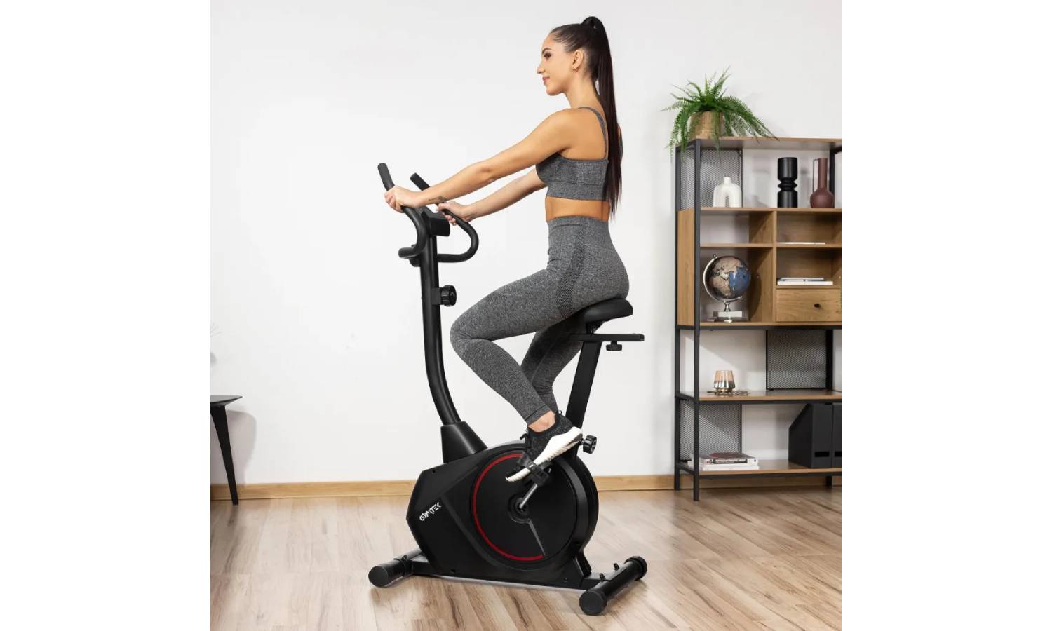 Велотренажер Gymtek XB1500 магнитный красный 18