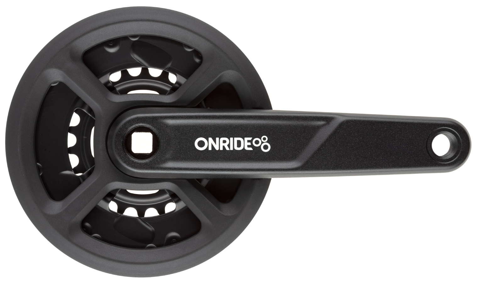 Комплект шатунов ONRIDE Duet 1110P, под квадрат, 170 мм, 36-22T, на 11/10/9 скоростей, черный Комплект шатунов ONRIDE Duet 1110P, под квадрат, 170 мм, 36-22T, на 11/10/9 скоростей, черный