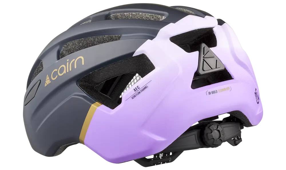Фотография Велошлем Cairn Prism II mat night-lilac размер S 52-55 см 4