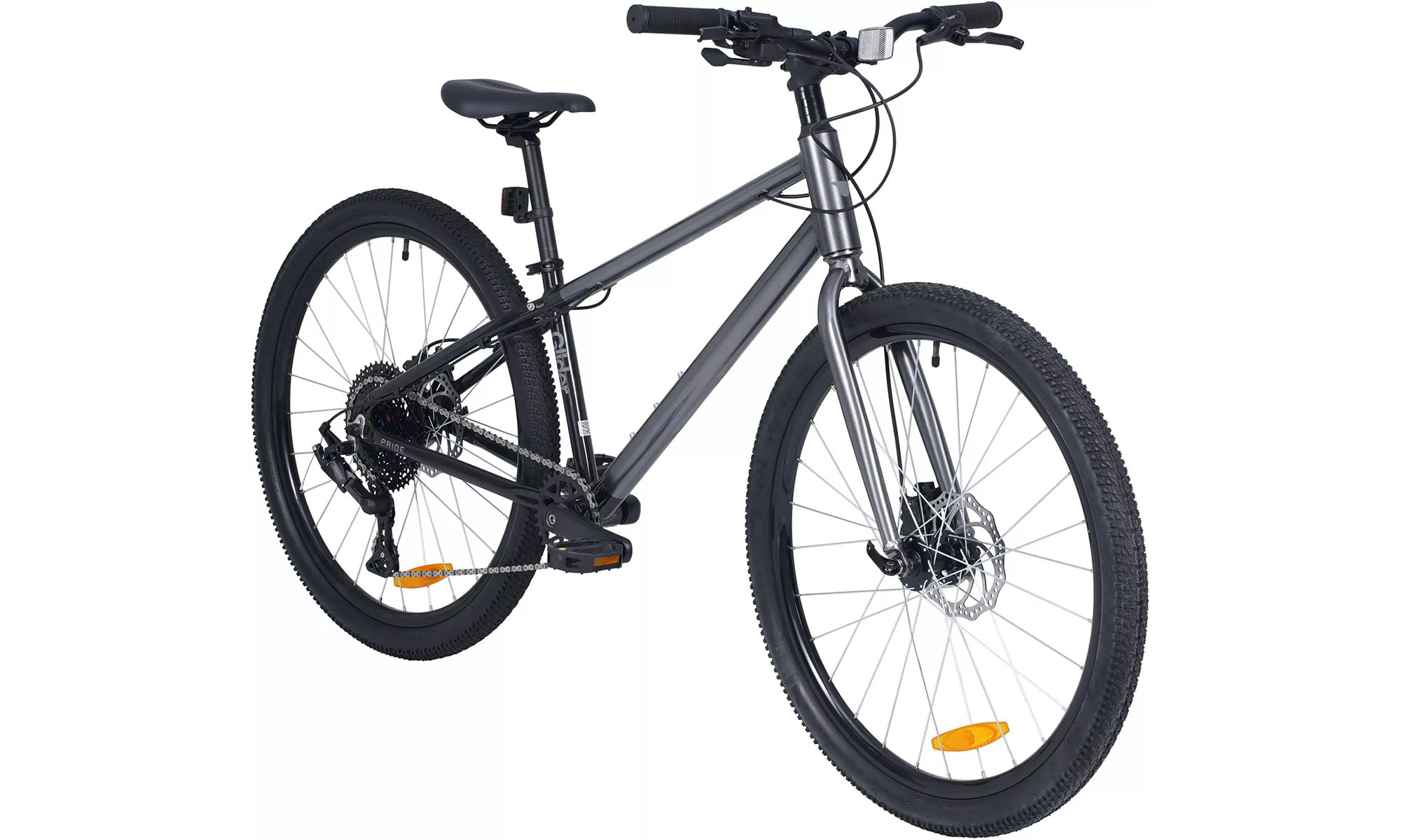 Велосипед Pride GLIDER 6.2 26", One size, 2025 темно-сірий 4