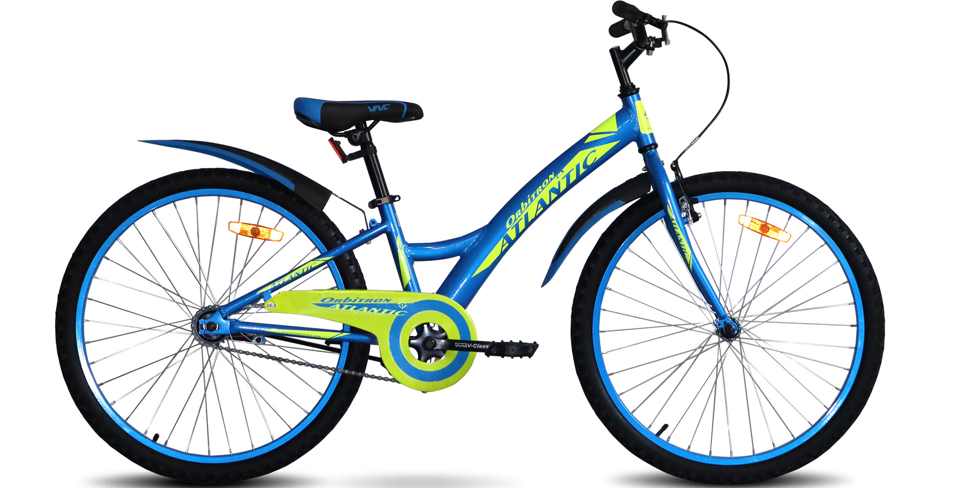 Велосипед Atlantic Orbitron CX 24" размер XXS 2022 Сине-зеленый