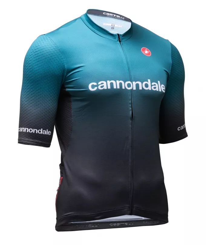 Джерси Castelli Cannondale Competizione 2, кор рукав, муж, черно-синий, размер L 2