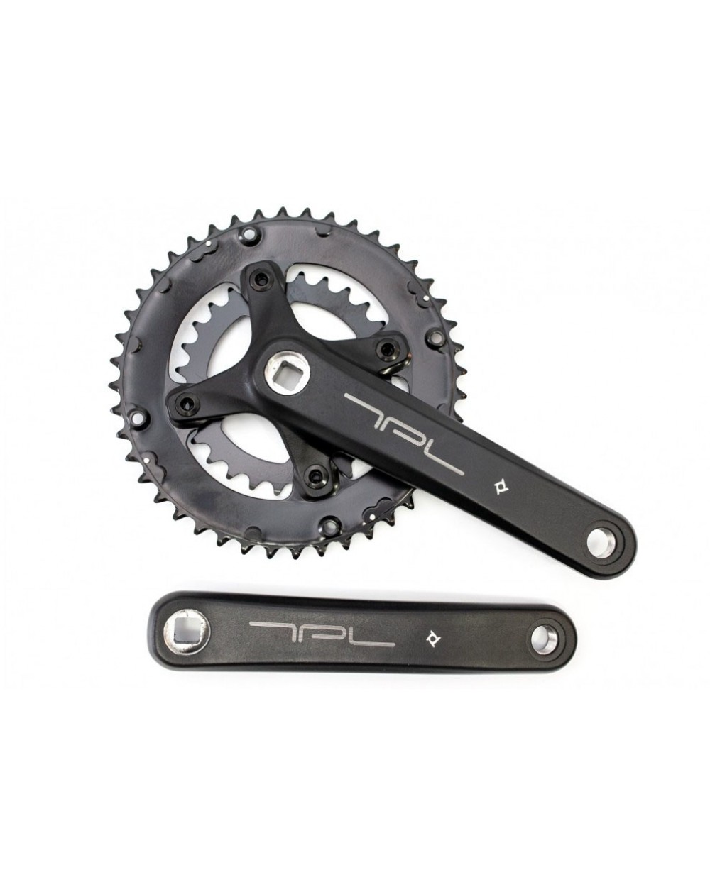 Шатуни Prowheel TPL-101, 28-44Т, L170мм, під квадрат чорний 2