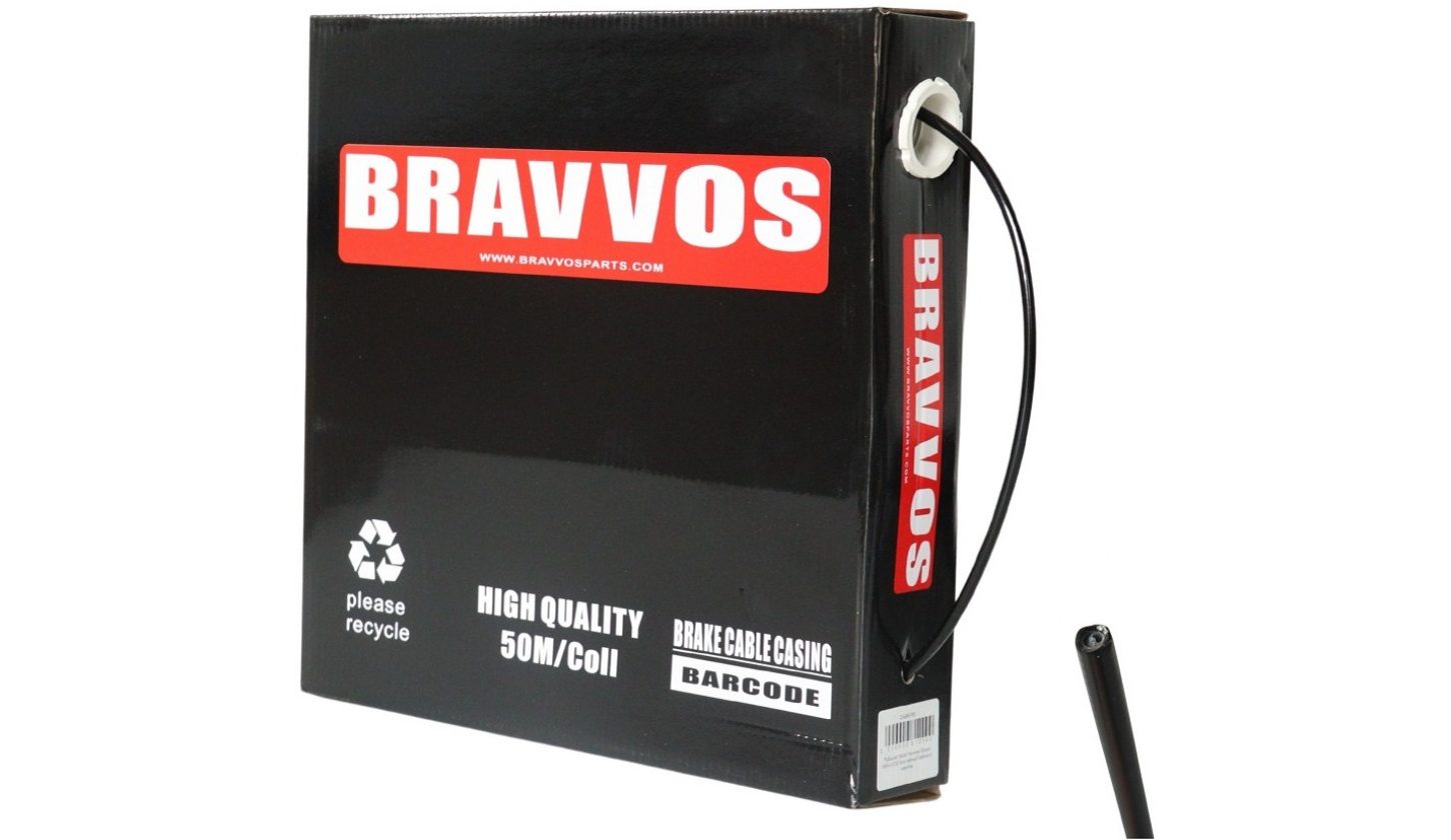 Сорочка BRAVVOS для системи гальмування, 1м, чорний Сорочка BRAVVOS для системи гальмування, 1м, чорний