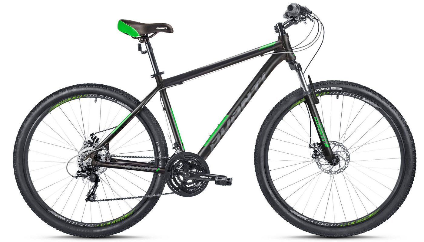 Фотографія Велосипед Avanti SPRINTER 29" розмір L рама 19" 2024 Чорно-зелений