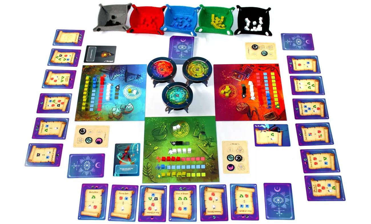 Настольная игра Ведьмин Круг (Whirling Witchcraft) 2