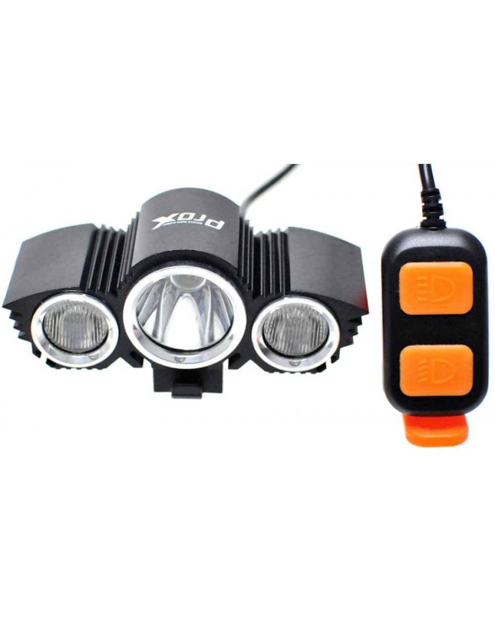 Фара передня ProX Polaris 3xCree з пультом, чорний 2