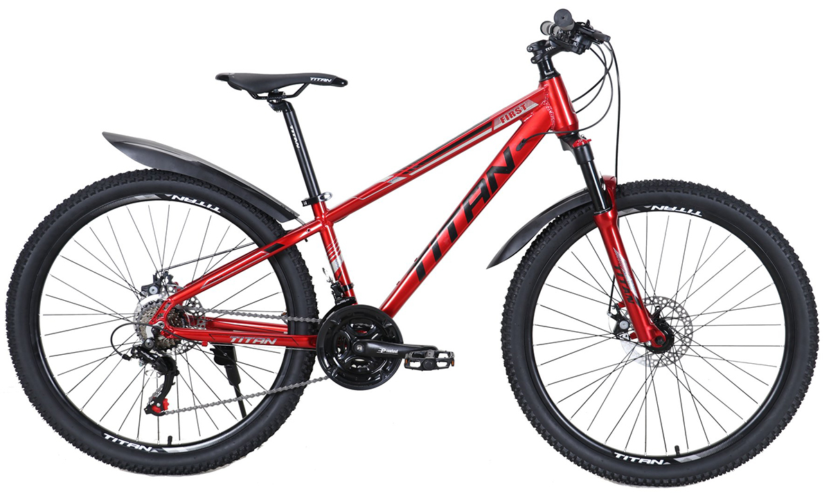 Фотография Велосипед Titan First 24" размер XXS 2021 Red