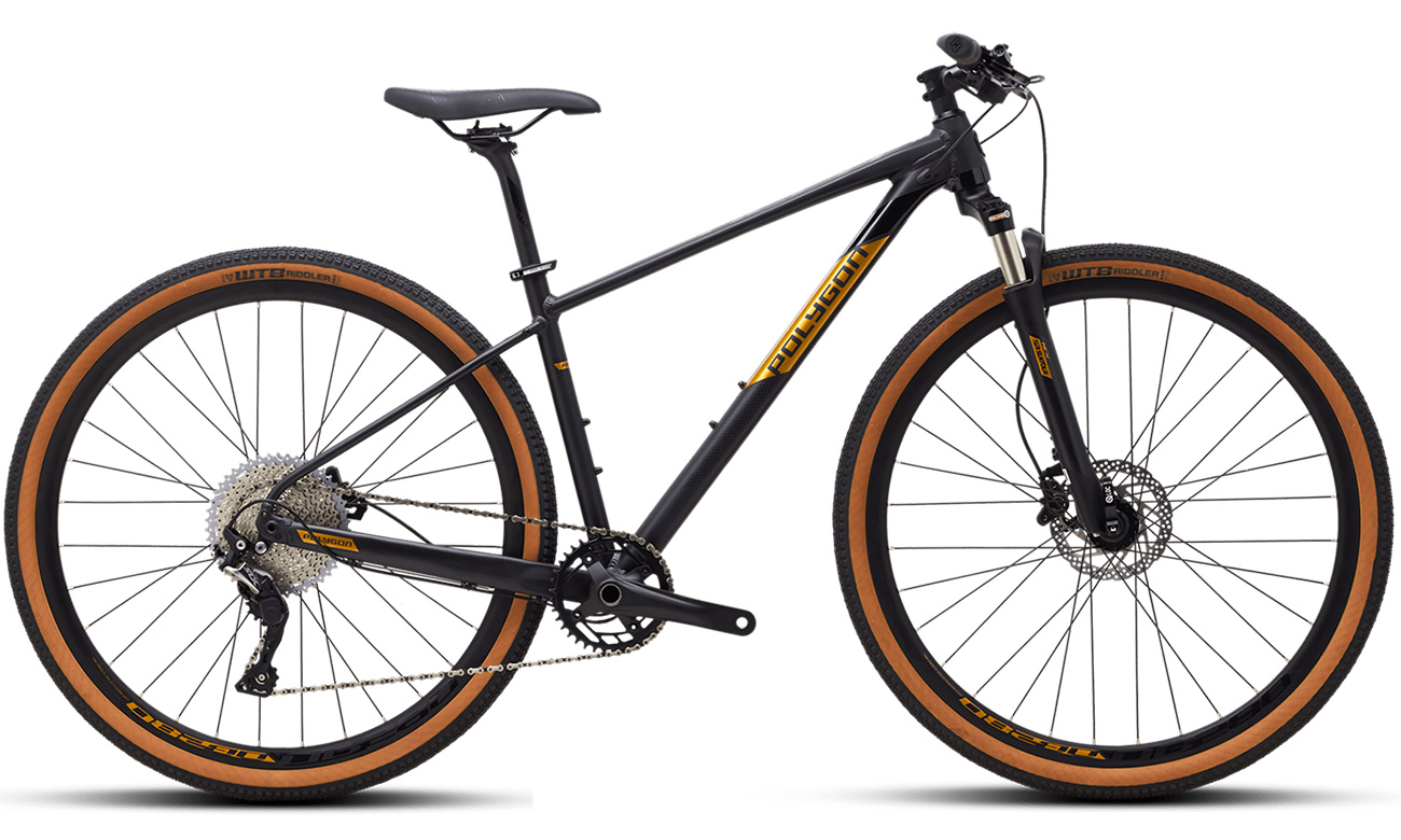 Велосипед Polygon HEIST X7 28" (2021) 2021 Чорно-жовтий 9 Велосипед Polygon HEIST X7 28" (2021) 2021 Чорно-жовтий 9