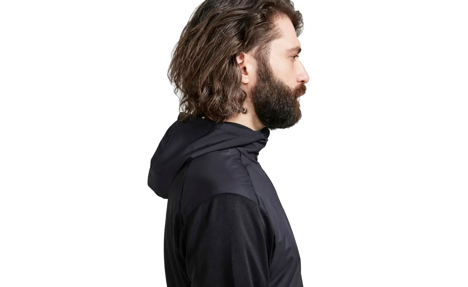 Фотография Кофта Craft ADV ESSENCE JERSEY HOOD, мужская, размер М, сезон AW 22, черный 6