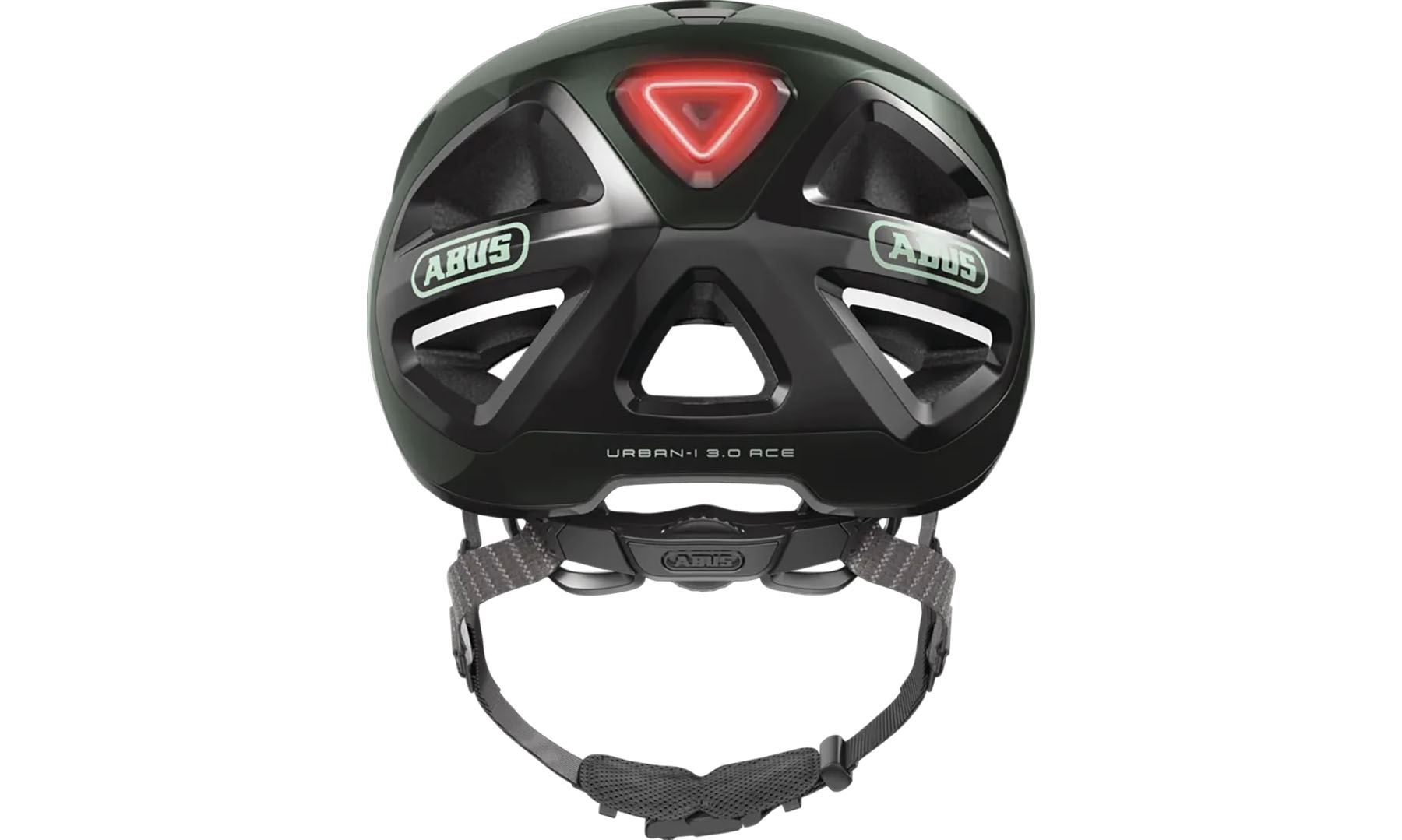 Велошлем ABUS URBAN-I 3.0 ACE moss green, размер L (56-61 см), темно-зеленый 3