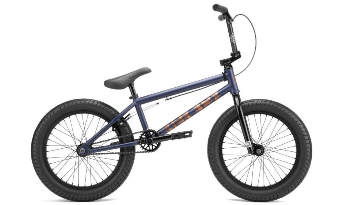 Фотография Велосипед KINK BMX Kicker 18" 2021 синий