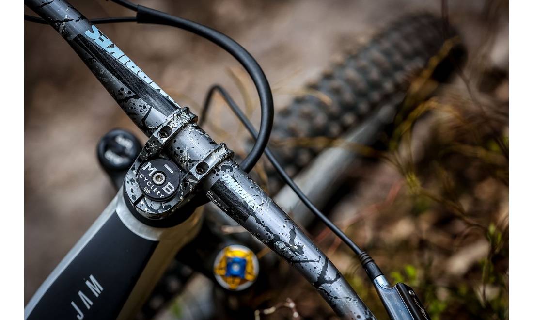 Руль DMR Wingbar Mk4 SE - 31.8 - 20mm Rise Liquid Camo Grey 4