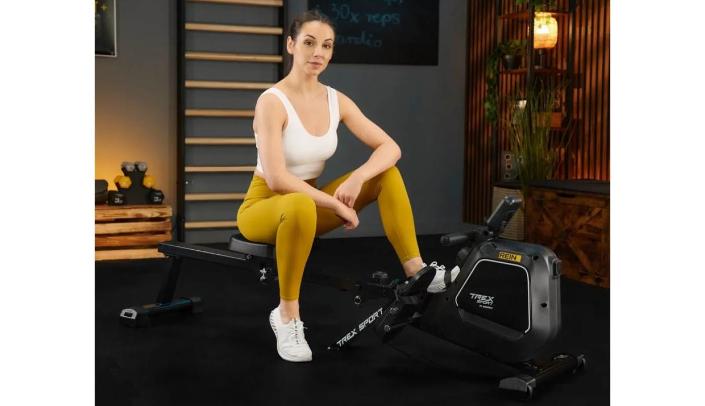 Гребний тренажер Trex Sport TX-580RM REIN black 11