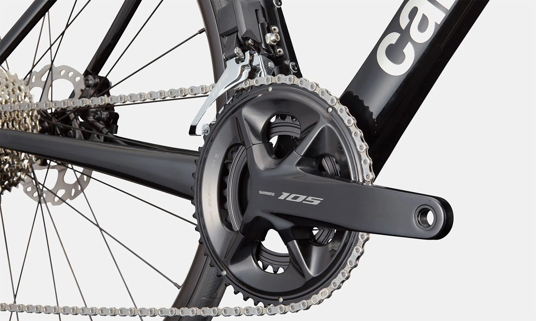 Велосипед Cannondale SuperSix EVO Carbon 3 28" размер M рама 54см 2024 черный 8 Велосипед Cannondale SuperSix EVO Carbon 3 28" размер M рама 54см 2024 черный 8