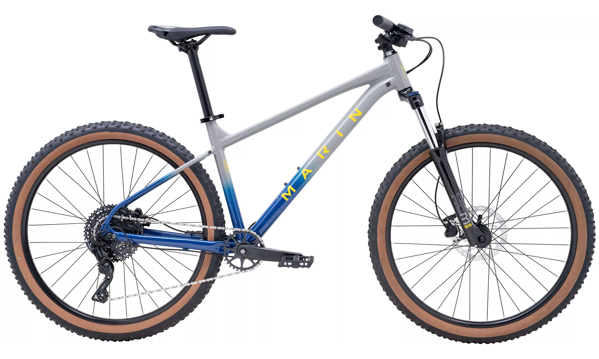 Фотография Велосипед Marin BOBCAT TRAIL 3, 27,5", рама S, 2025, серо-синий 