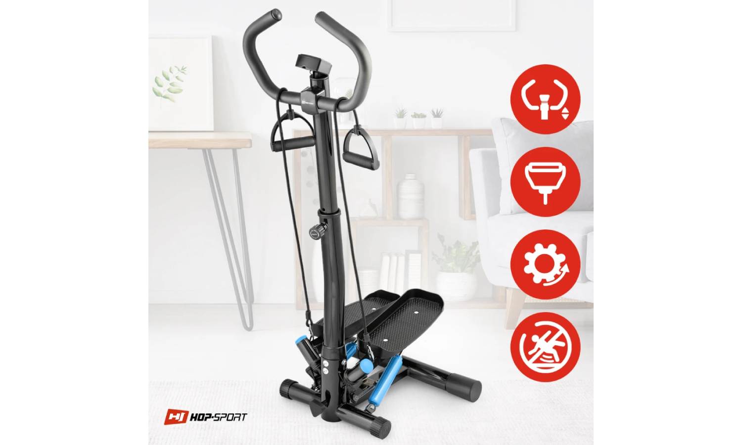 Степпер Hop-Sport HS-055S Noble Синій 5 Степпер Hop-Sport HS-055S Noble Синій 5