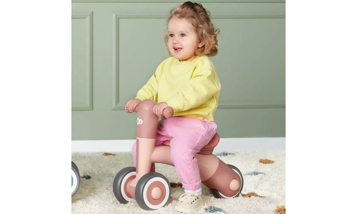 Каталка-біговіл Kinderkraft Minibi Candy Pink 4