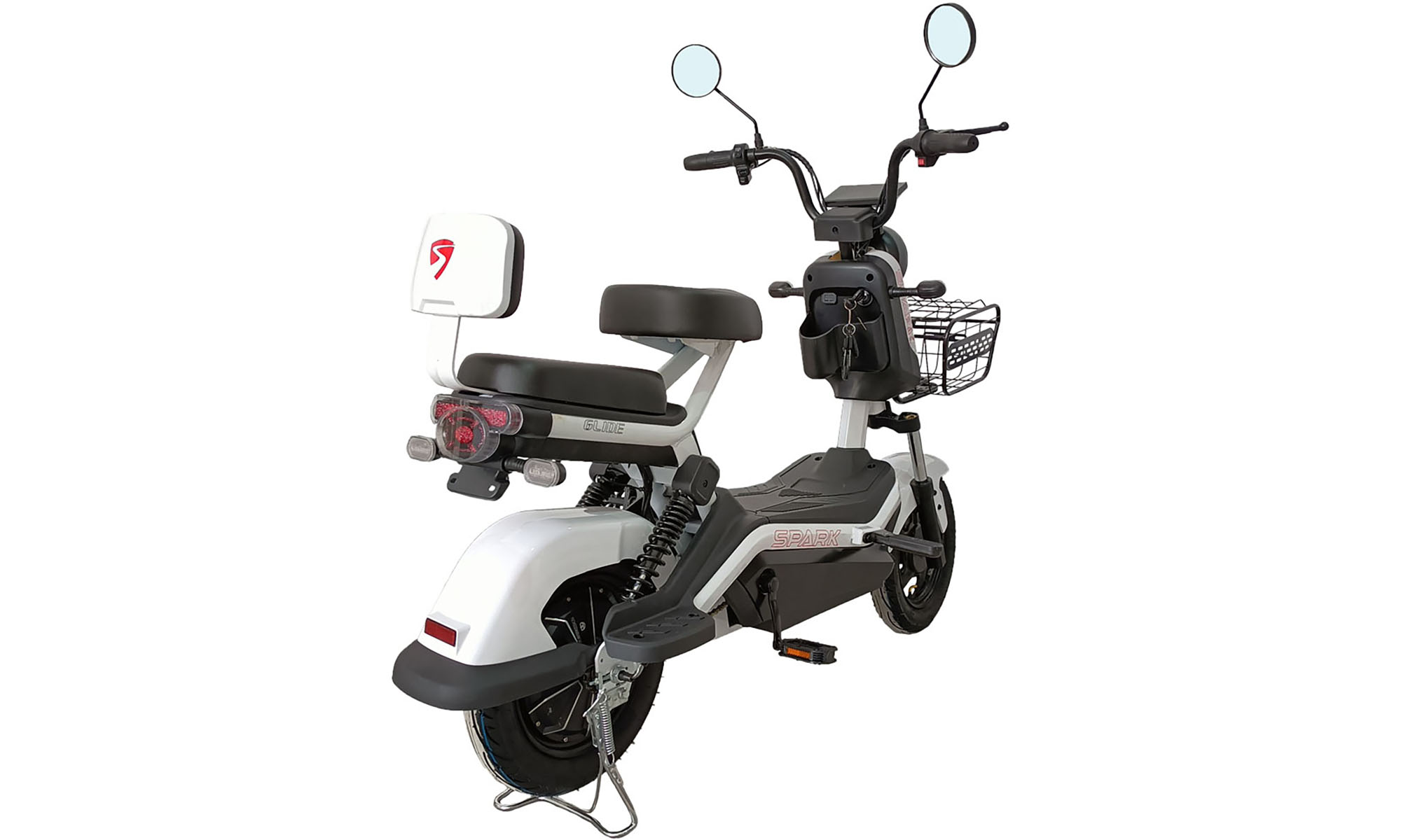 Электровелосипед SPARK GLIDE 14" 60V/500W/20Ah, Белый 7