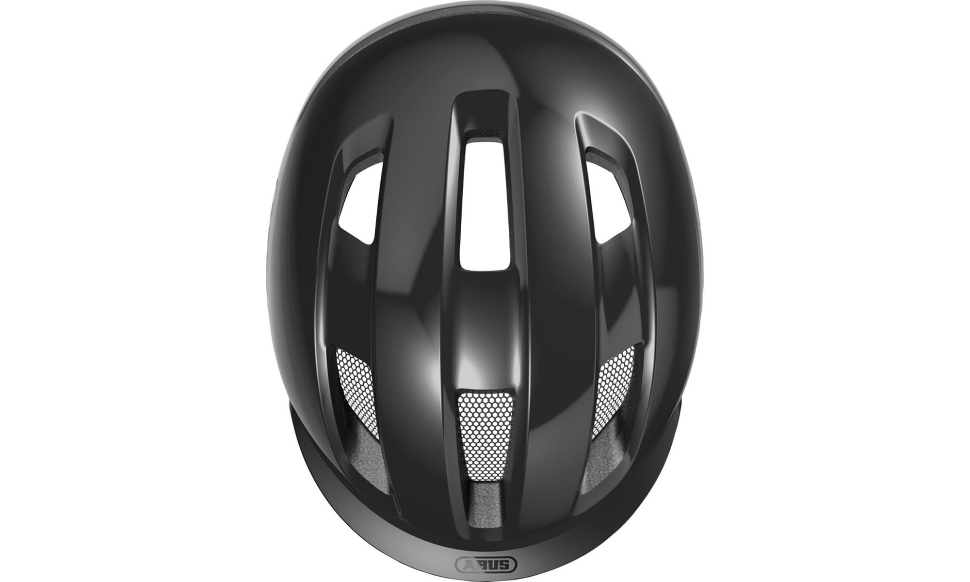 Велошлем ABUS PURL-Y shiny black, размер M (54-58 см), черный 2