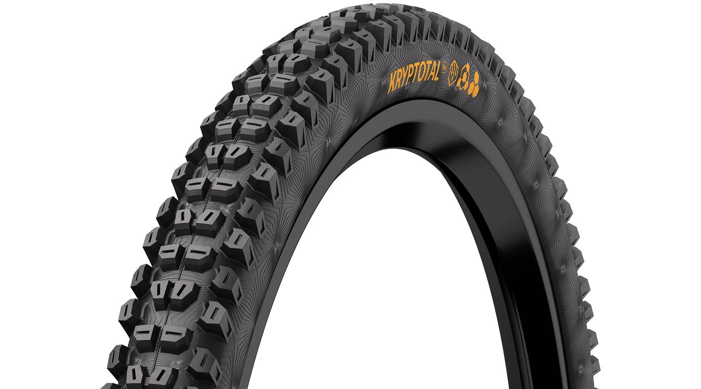 Фотографія Покришка безкамерна Continental Kryptotal-R Trail Endurance 29 x 2.40 складана шкіра, Чорна