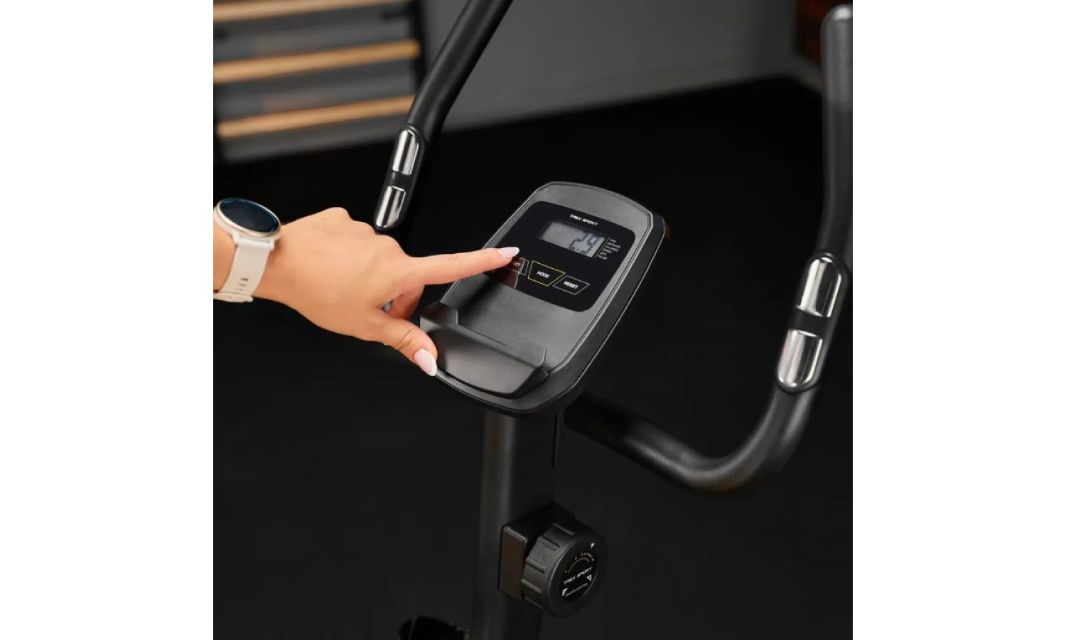 Велотренажер Trex Sport TX-380MB Rigon магнитный темно-синий 14