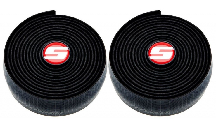 Обмотка руля Sram AM Red Bar Tape, толщина 2.5 мм, ширина 30 мм, заглушки в комплекте, черный Обмотка руля Sram AM Red Bar Tape, толщина 2.5 мм, ширина 30 мм, заглушки в комплекте, черный