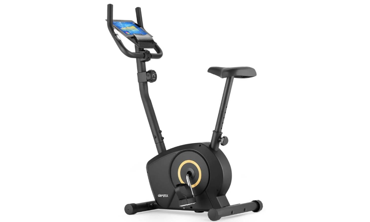 Велотренажер Gymtek XB900 магнітний золотий 5