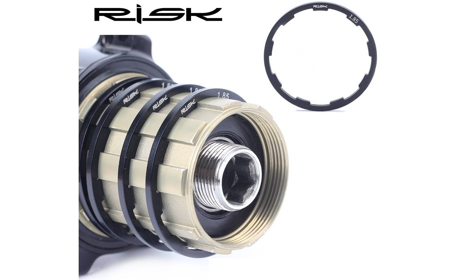 Проставка для кассеты Risk 3шт. 1/1,5/2*35 